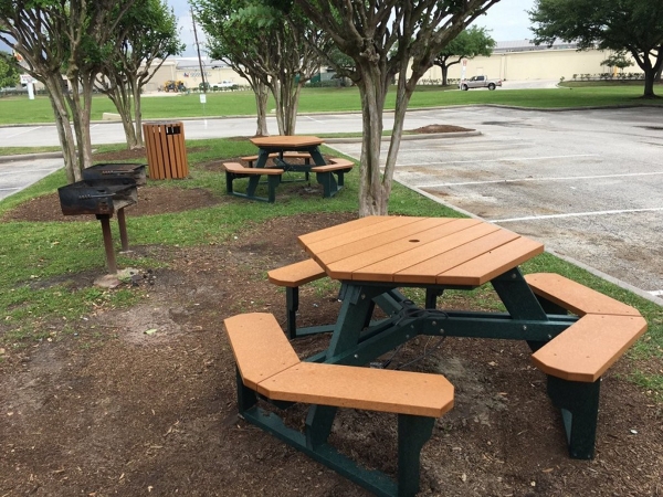 office picnic table